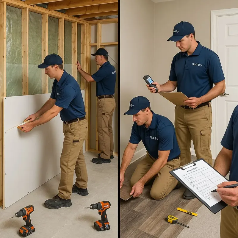 Repairs and Reconstruction process in Lawrenceburg, IN