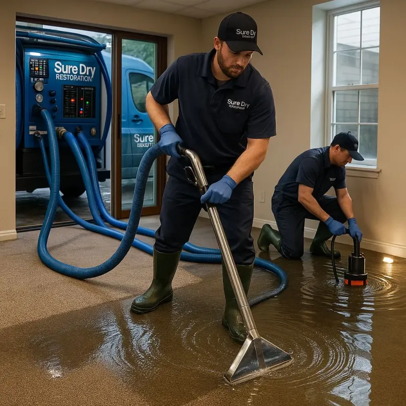 Water Extraction and Removal process in Lawrenceburg, IN
